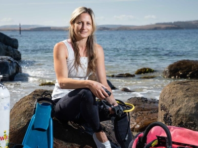 Jemina Stuart-Smith Handfish Conservation Project